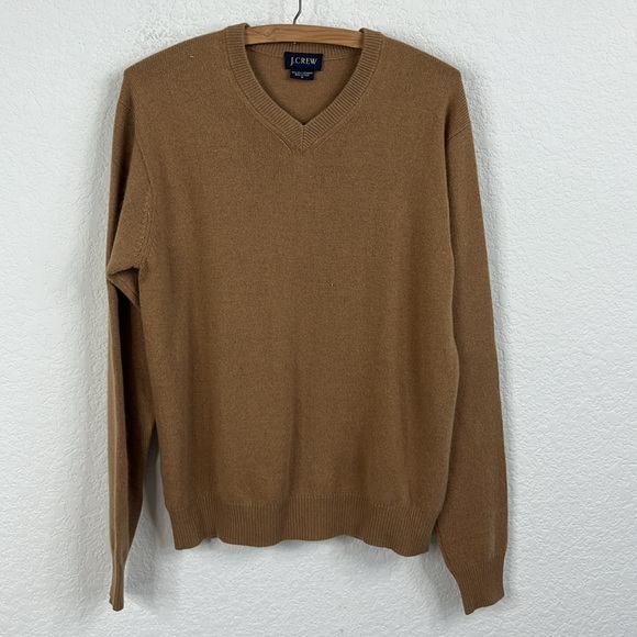 J Crew Italian Cashmere V Neck Sweater - Picture 3 of 5